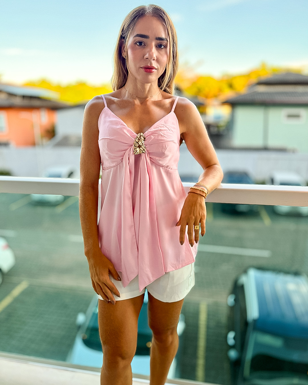 Blusa cetim