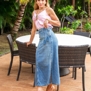 Saia jeans Elizabeth